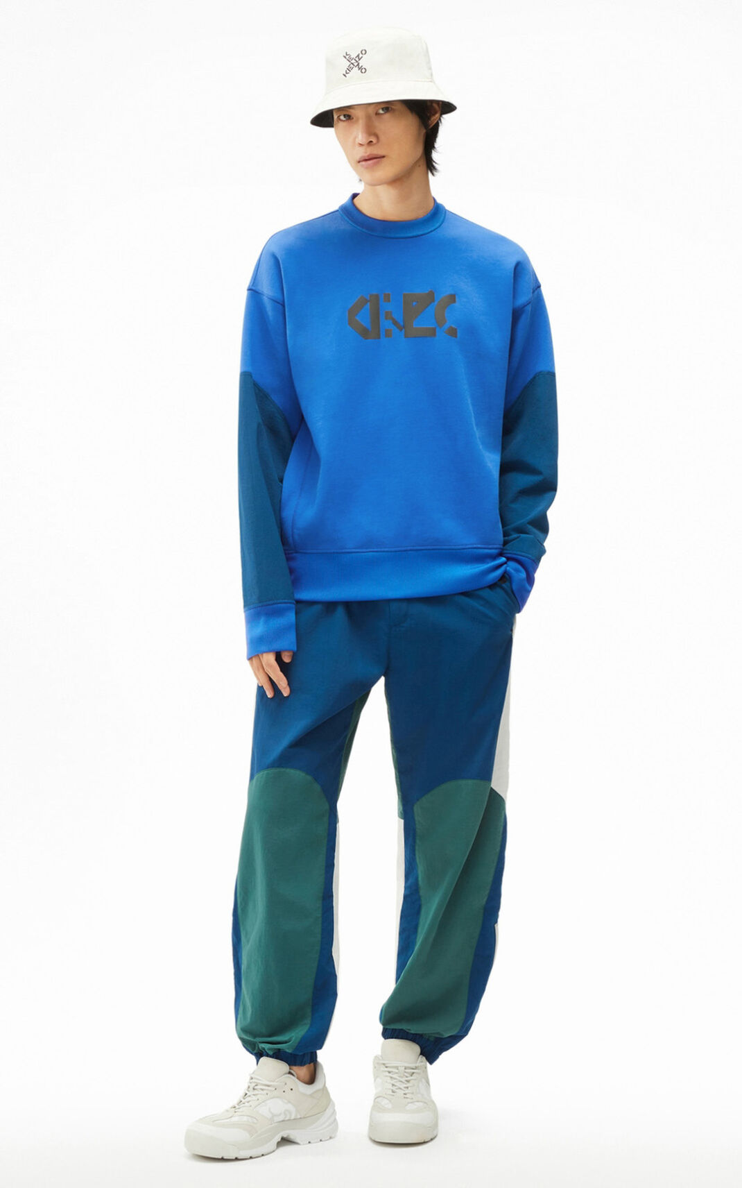 Sudadera Kenzo Sport Box Hombre Azules - SKU.1855137